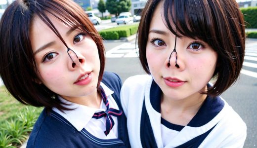 東京都　文京区　今日の鼻フック画像　　#鼻フック　#豚鼻　#nosehook　　