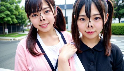 埼玉県　狭山市　今日の鼻フック画像　　#鼻フック　#豚鼻　#nosehook　　