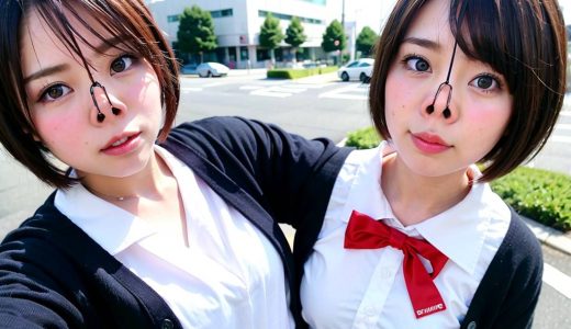 東京都　足立区　今日の鼻フック画像　　#鼻フック　#豚鼻　#nosehook　　