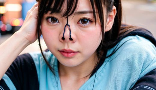 愛知県　常滑市　今日の鼻フック画像　　#鼻フック　#豚鼻　#nosehook　　