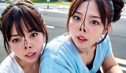 北海道　旭川市　今日の鼻フック画像　　#鼻フック　#豚鼻　#nosehook　　