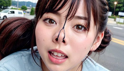 千葉県　白井市　今日の鼻フック画像　　#鼻フック　#豚鼻　#nosehook　　