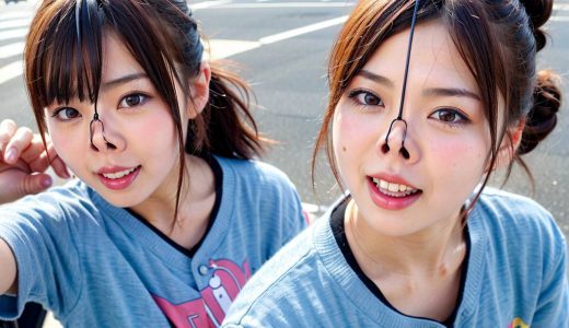 神奈川県　横浜市　今日の鼻フック画像　　#鼻フック　#豚鼻　#nosehook　　