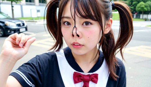 埼玉県　越谷市　今日の鼻フック画像　　#鼻フック　#豚鼻　#nosehook　　