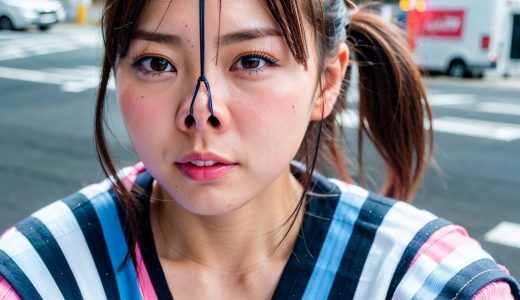 茨城県　那珂市　今日の鼻フック画像　　#鼻フック　#豚鼻　#nosehook　　