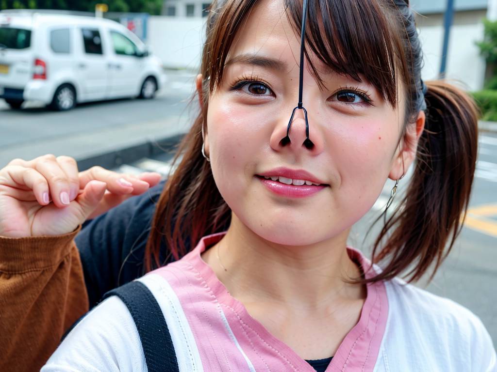 東京都 板橋区 今日の鼻フック画像 #鼻フック #豚鼻 #nosehook | 日刊鼻フック