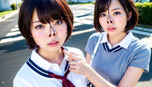 東京都　武蔵野市　今日の鼻フック画像　　#鼻フック　#豚鼻　#nosehook　　