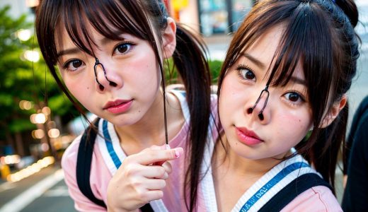 千葉県　茂原市　今日の鼻フック画像　　#鼻フック　#豚鼻　#nosehook　　