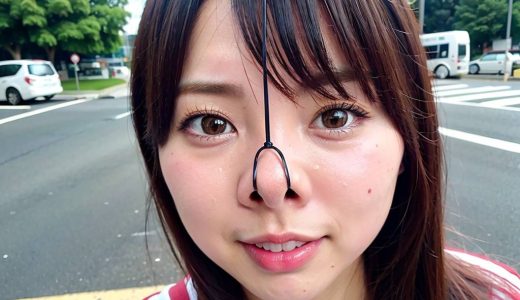 埼玉県　深谷市　今日の鼻フック画像　　#鼻フック　#豚鼻　#nosehook　　