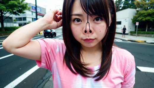 北海道　北見市　今日の鼻フック画像　　#鼻フック　#豚鼻　#nosehook　　