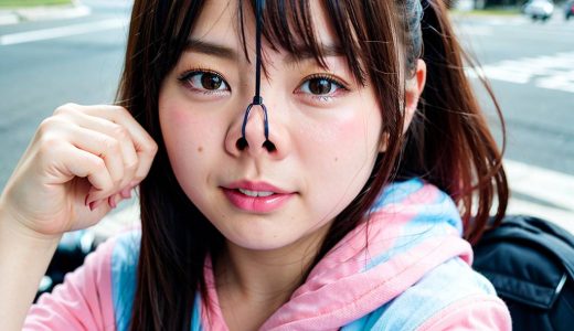 福岡県 筑紫野市 今日の鼻フック画像  #鼻フック #豚鼻 #nosehook