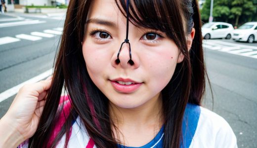 長野県　長野市　今日の鼻フック画像　　#鼻フック　#豚鼻　#nosehook　　