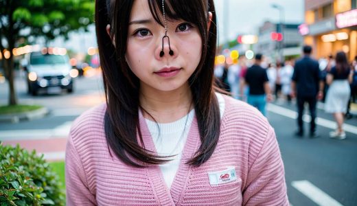 東京都　府中市　今日の鼻フック画像　　#鼻フック　#豚鼻　#nosehook　　