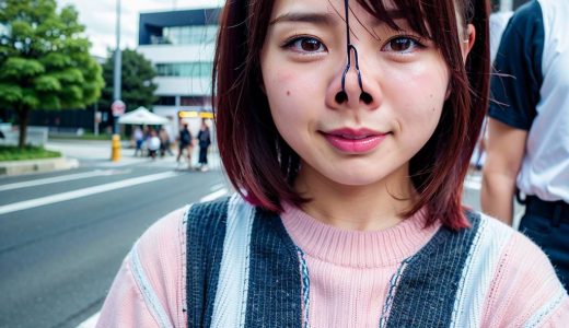 沖縄県　沖縄市　今日の鼻フック画像　　#鼻フック　#豚鼻　#nosehook　　