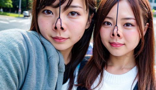 島根県　松江市　今日の鼻フック画像　　#鼻フック　#豚鼻　#nosehook　　