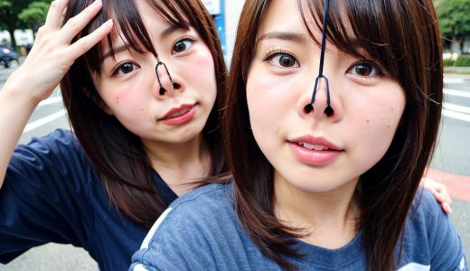 東京都 町田市 今日の鼻フック画像  #鼻フック #豚鼻 #nosehook