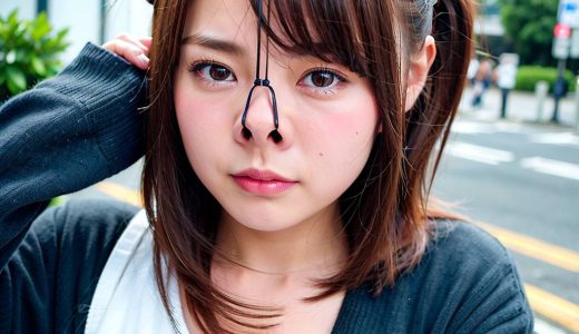 京都府　舞鶴市　今日の鼻フック画像　　#鼻フック　#豚鼻　#nosehook　　