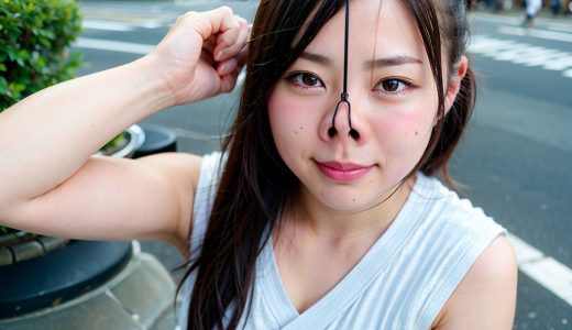 長崎県　大村市　今日の鼻フック画像　　#鼻フック　#豚鼻　#nosehook　　