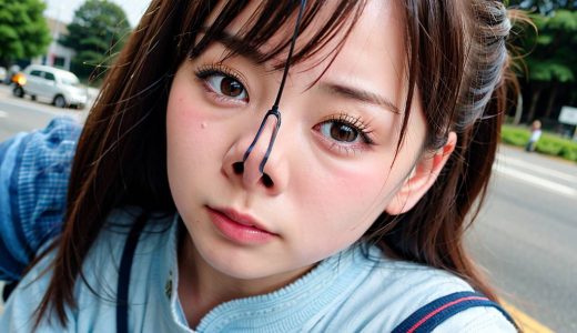 福岡県　春日市　今日の鼻フック画像　　#鼻フック　#豚鼻　#nosehook　　