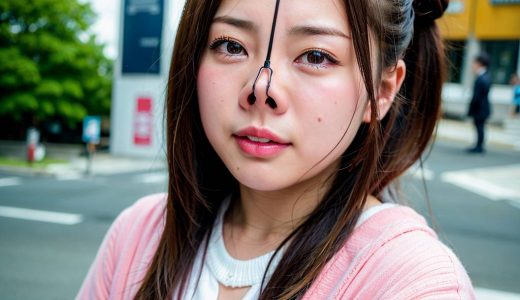 栃木県　小山市　今日の鼻フック画像　　#鼻フック　#豚鼻　#nosehook　　