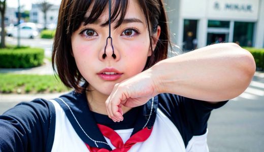 鹿児島県　出水市　今日の鼻フック画像　　#鼻フック　#豚鼻　#nosehook　　