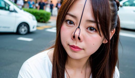 神奈川県　海老名市　今日の鼻フック画像　　#鼻フック　#豚鼻　#nosehook　　